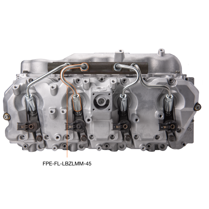 2006-2010 Duramax High Pressure Injection Line 4 & 5 (FPE-FL-LBZLMM-45)-Injector Lines-Fleece Performance-Dirty Diesel Customs