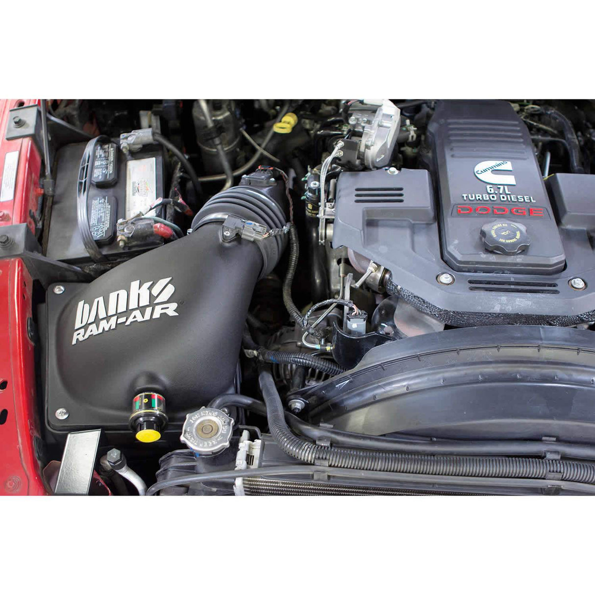 2007-2009 Cummins Cold Air Intake Kit (42175-D)-Intake Kit-Banks Power-Dirty Diesel Customs