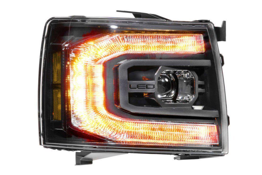 2007-2013 Silverado 1500 XB LED Black Headlights (LF540.2-ASM)-Headlights-Morimoto-Dirty Diesel Customs
