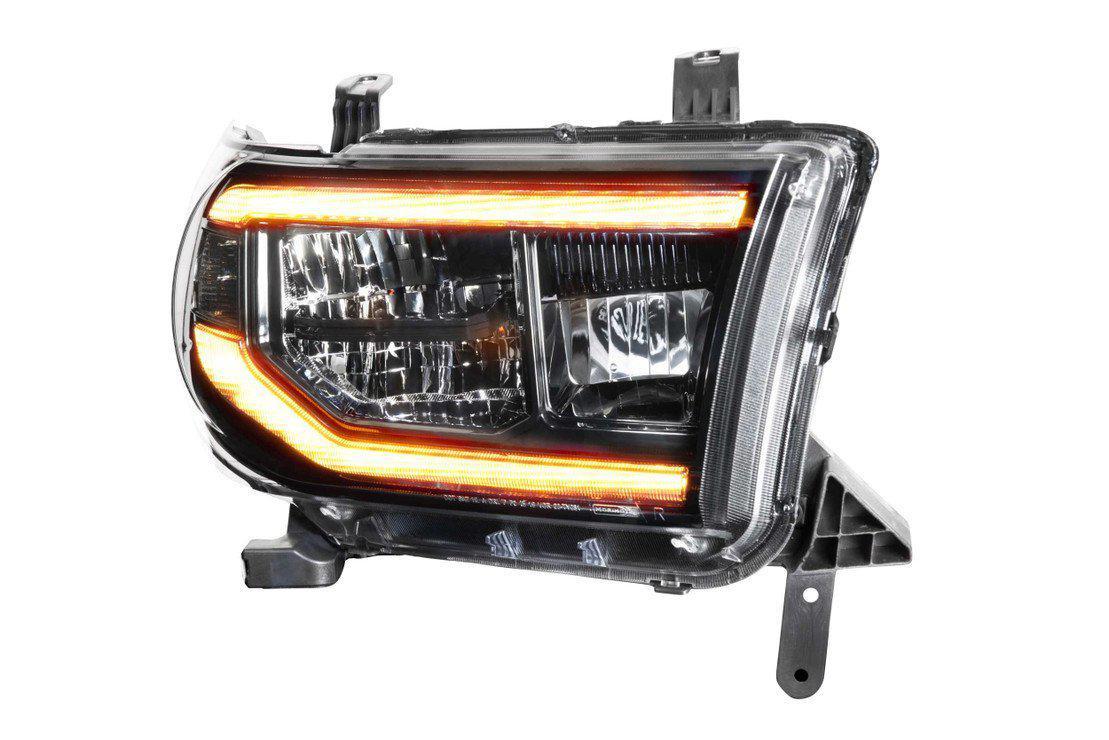 2007-2013 Toyota Tundra XB LED Black Headlights (LF533-ASM)-Headlights-Morimoto-Dirty Diesel Customs