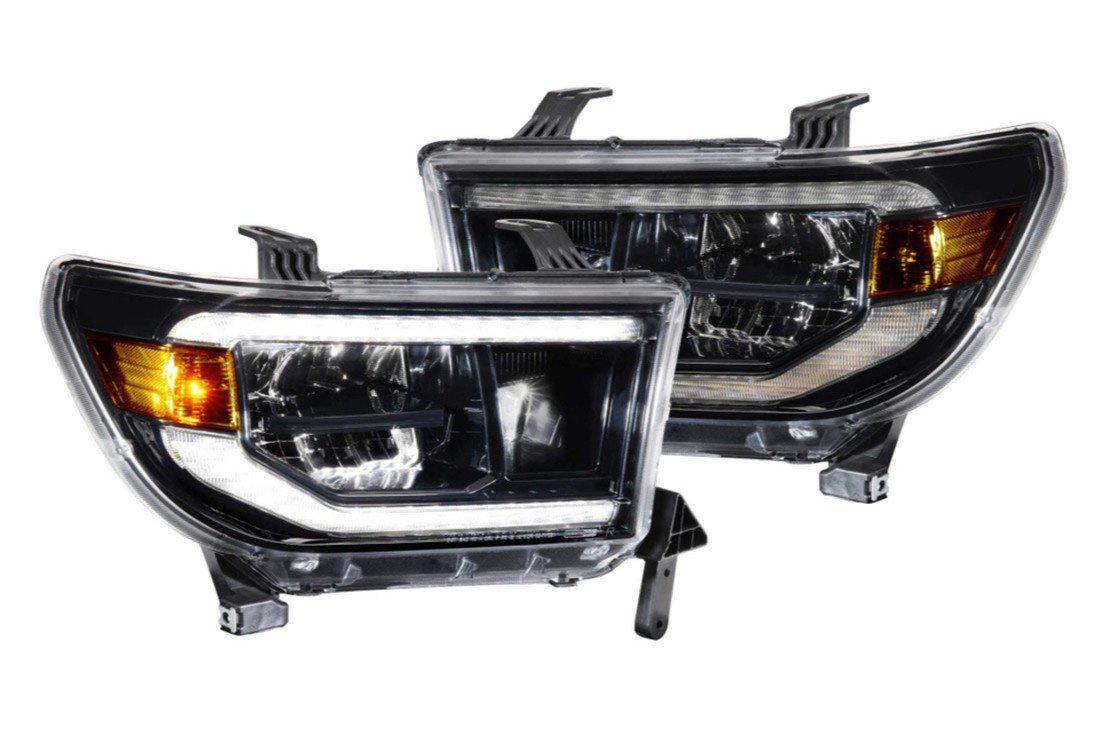 2007-2013 Toyota Tundra XB LED Black Headlights (LF533-ASM)-Headlights-Morimoto-Dirty Diesel Customs