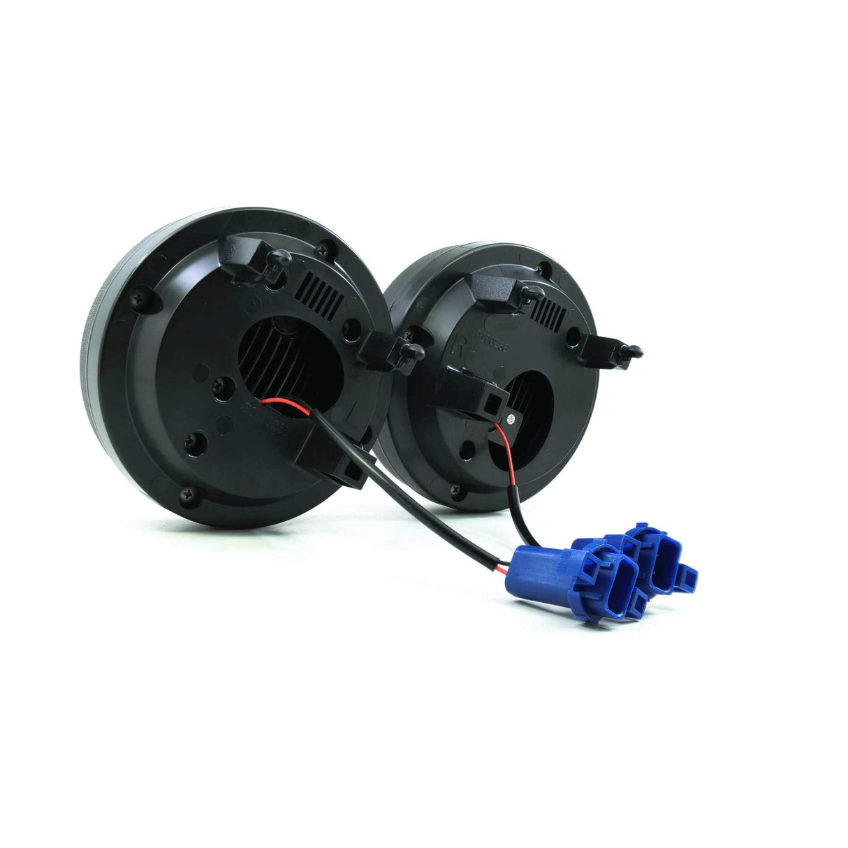 2007-2015 Duramax XB Black LED Fog Lights (LF380)-Fog Lights-Morimoto-Dirty Diesel Customs