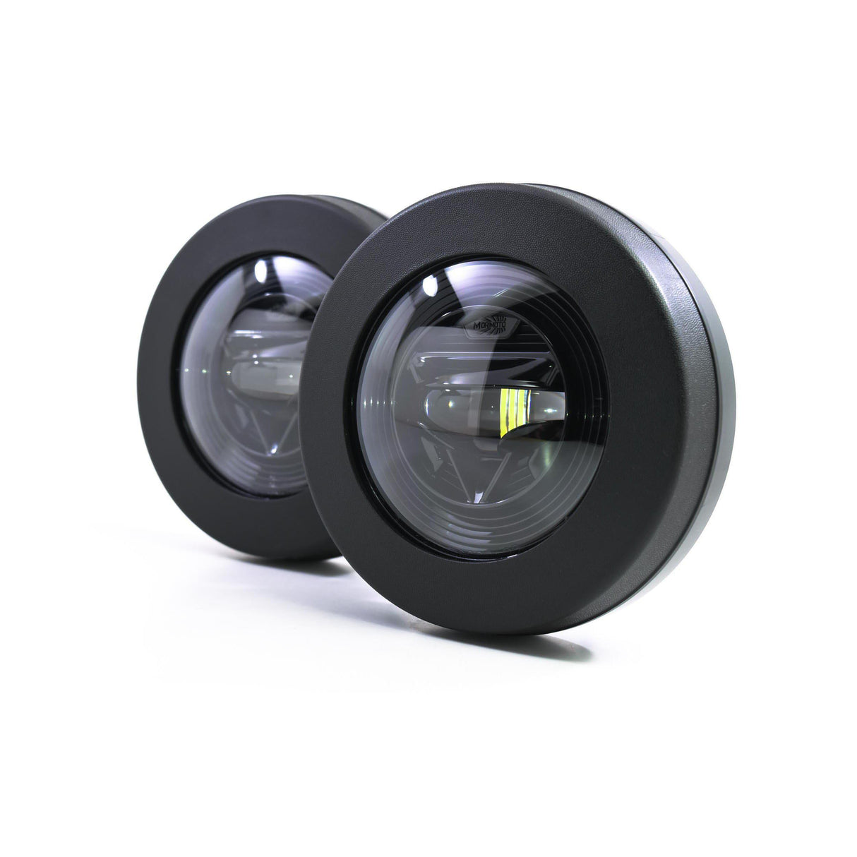 2007-2015 Duramax XB Black LED Fog Lights (LF380)-Fog Lights-Morimoto-Dirty Diesel Customs