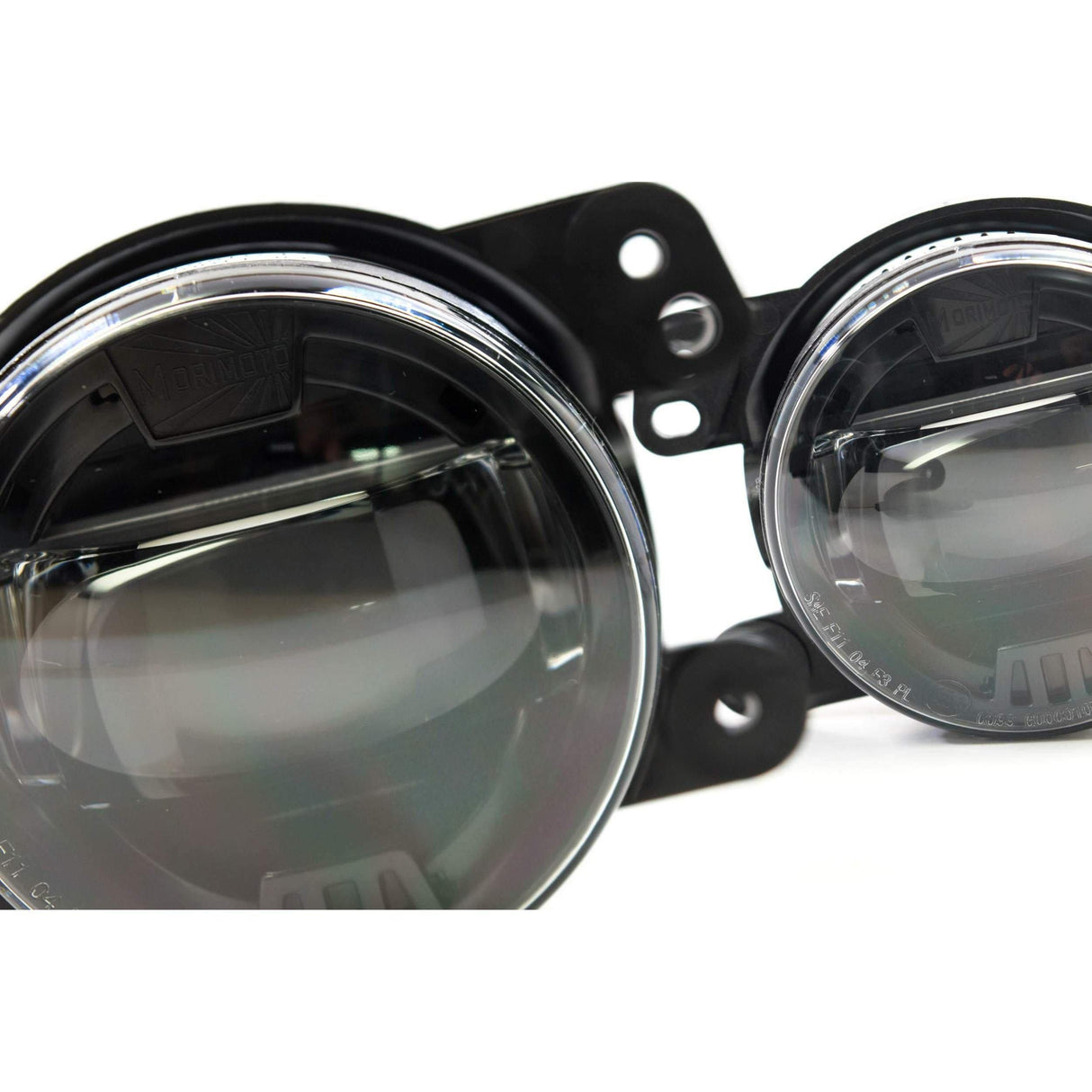 2007-2017 Jeep Wrangler XB LED Black Fog Light (LF030)-Fog Lights-Morimoto-Dirty Diesel Customs