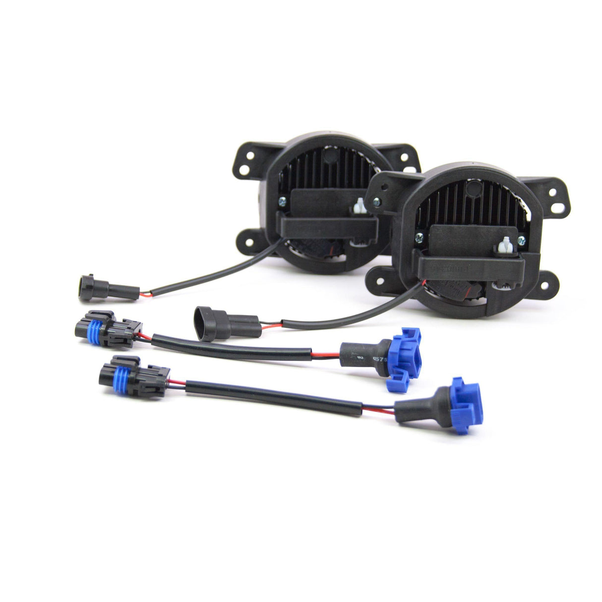 2007-2017 Jeep Wrangler XB LED Black Fog Light (LF030)-Fog Lights-Morimoto-Dirty Diesel Customs