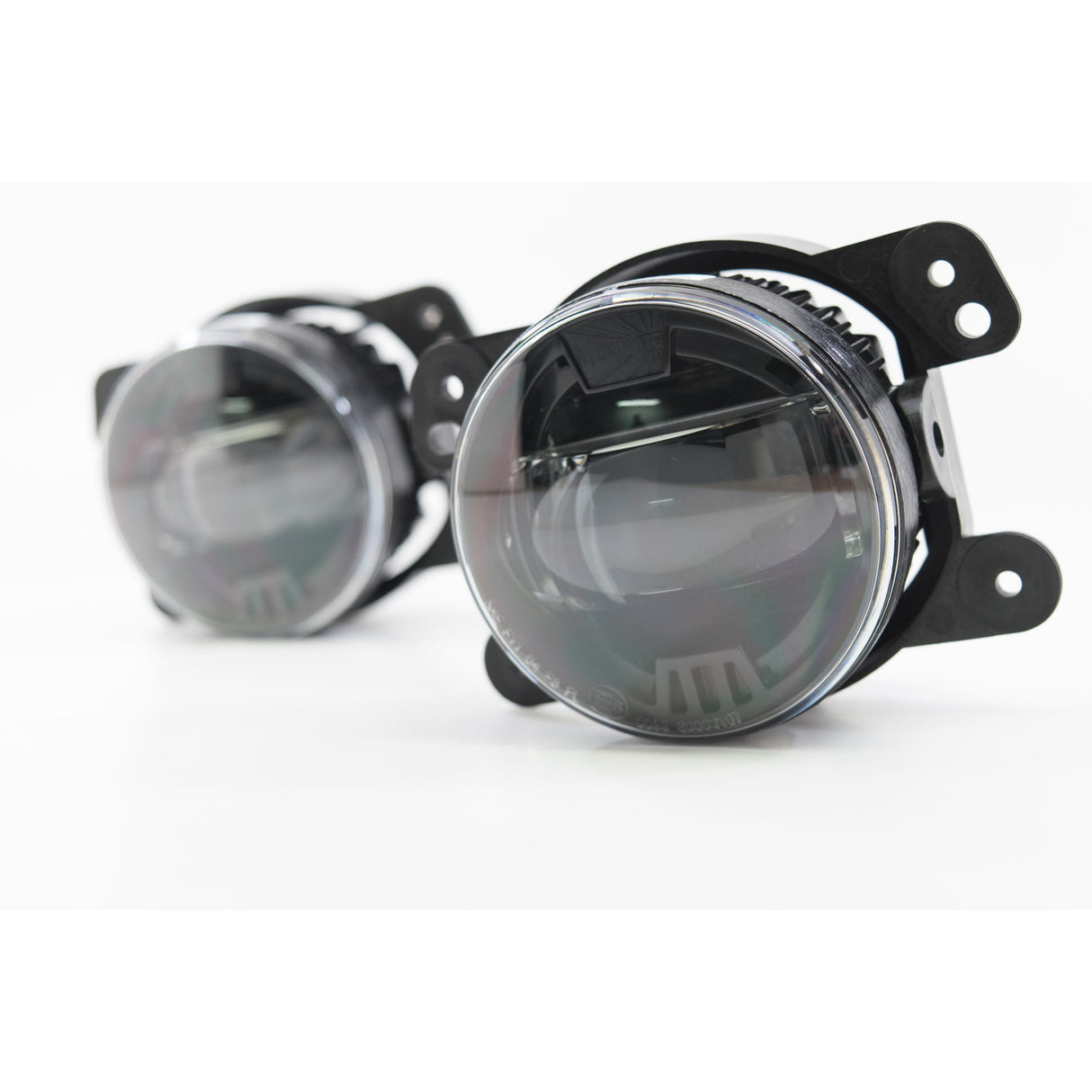 2007-2017 Jeep Wrangler XB LED Black Fog Light (LF030)-Fog Lights-Morimoto-Dirty Diesel Customs