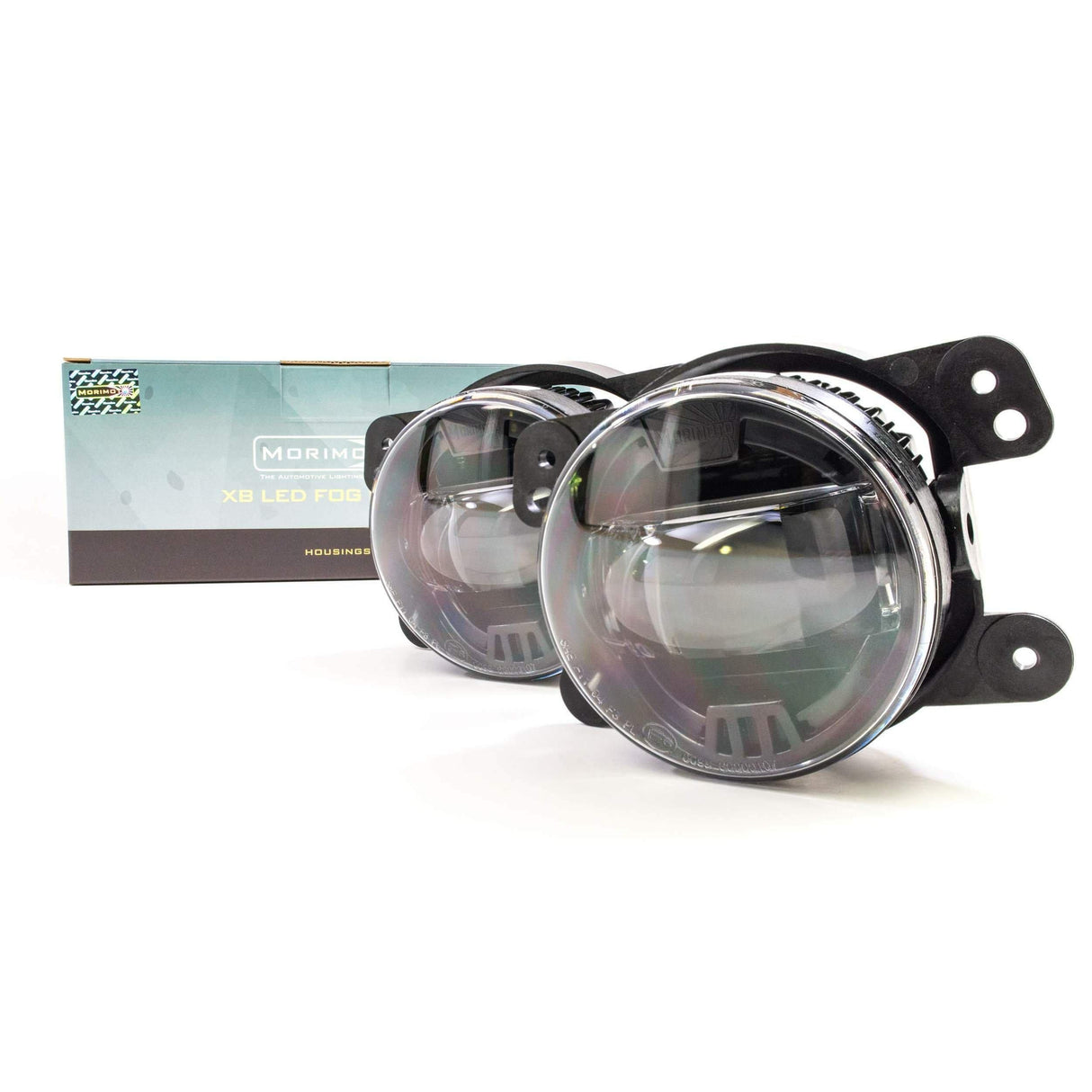 2007-2017 Jeep Wrangler XB LED Black Fog Light (LF030)-Fog Lights-Morimoto-Dirty Diesel Customs