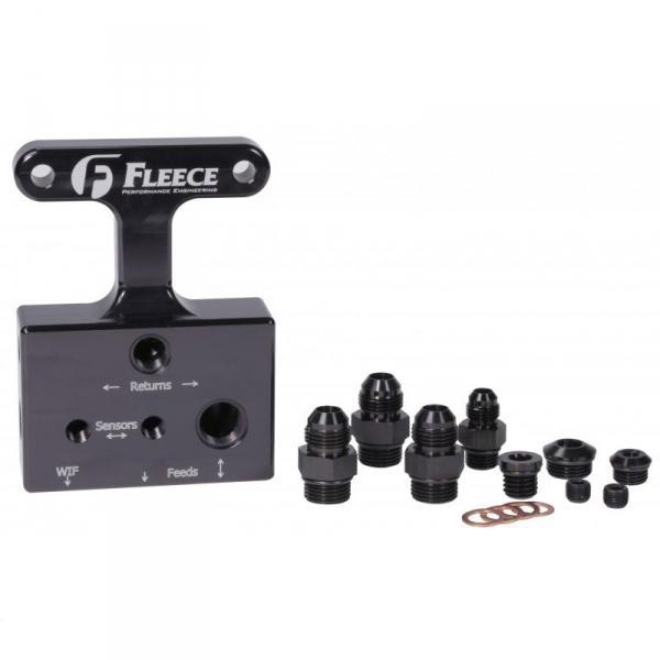 2007.5-2009 Cummins Fuel Distribution Block (FPE-FFD-RF-3G-67)-Fuel Distribution Block-Fleece Performance-Dirty Diesel Customs