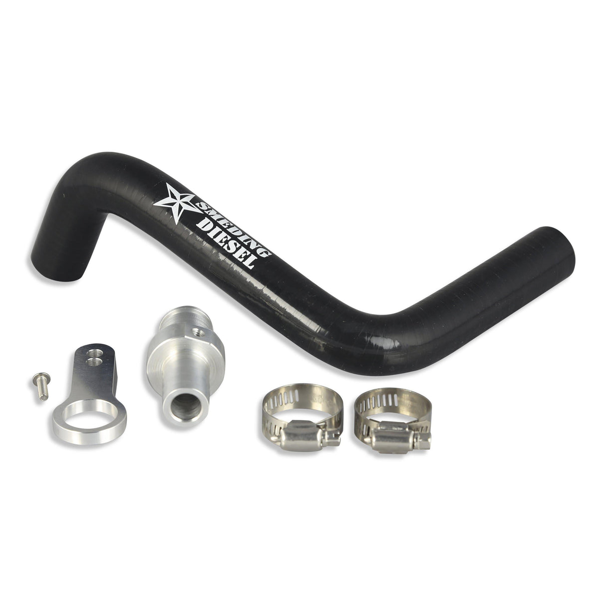 2007.5-2018 Cummins Coolant Riser To Block Reroute (0718CRTBR)-Coolant Bypass Kit-Smeding Diesel LLC-Dirty Diesel Customs