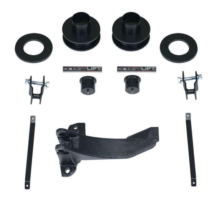 2008-2010 Powerstroke 2.5" Leveling Kit w/ Track Bar Bracket (66-2516)-Leveling Kit-ReadyLift-Dirty Diesel Customs