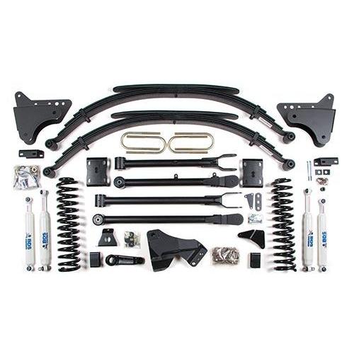 2008-2010 Powerstroke 4" 4 Link BDS Lift Kit (BDS548H)-Lift Kit-BDS-Dirty Diesel Customs