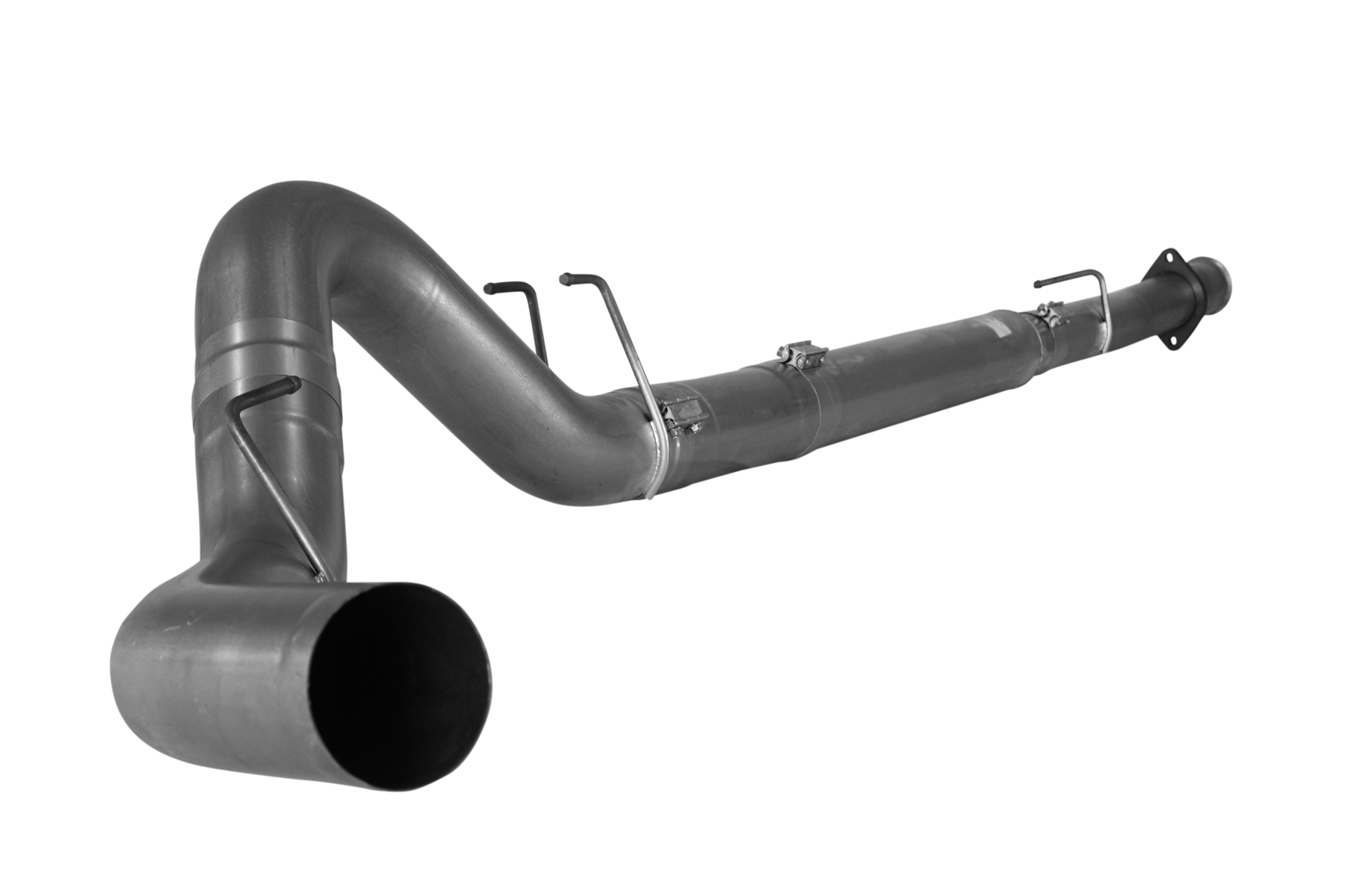 2008-2010 Powerstroke 5" Down Pipe Back Exhaust - No Muffler (FLO 633NB)-Downpipe Back Exhaust System-Flo-Pro-FLO-633NB-Dirty Diesel Customs