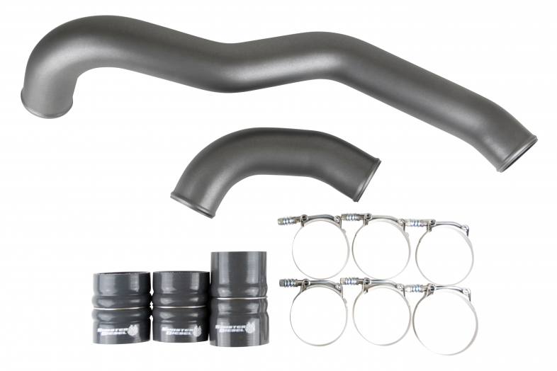 2008-2010 Powerstroke Intercooler Pipe (SD-INTRPIPE-6.4-HOT)-Intercooler Piping-Sinister-Dirty Diesel Customs