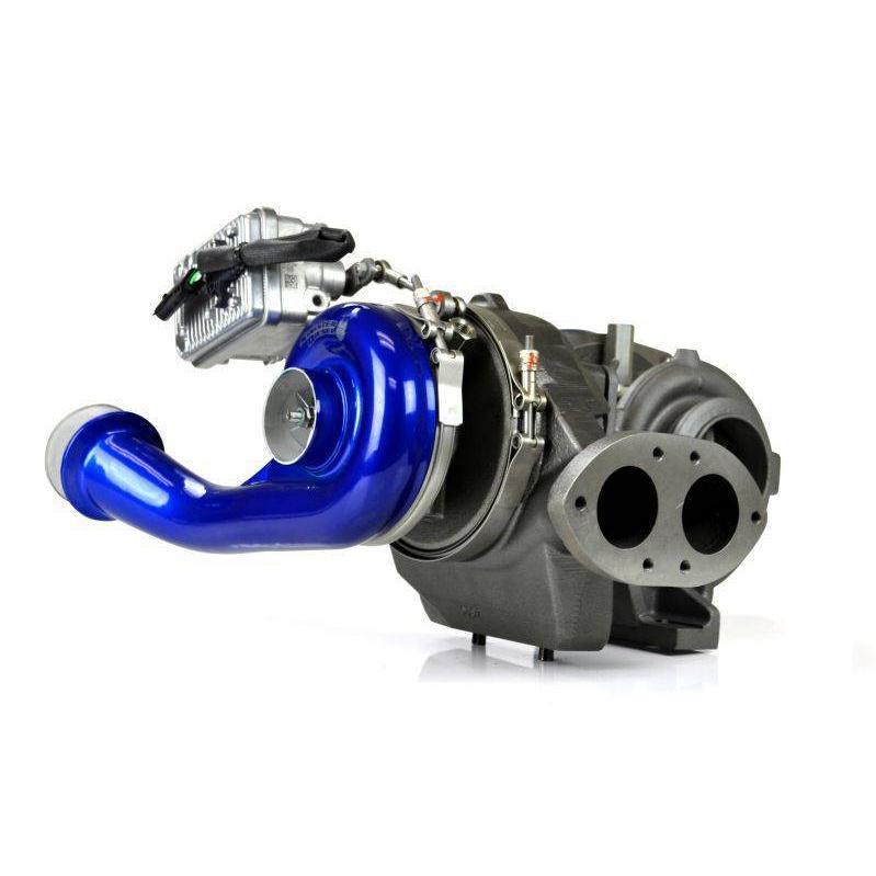 2008-2010 Powerstroke Pitbull Series 73mm/58.5mm Compound Turbochargers (SD-PB-6.4-TURBO)-Stock Turbocharger-Sinister-Dirty Diesel Customs
