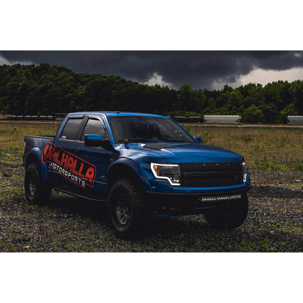 2009-2014 Ford F150 XB Hybrid LED Smoked Headlights (LF552)-Headlights-Morimoto-Dirty Diesel Customs