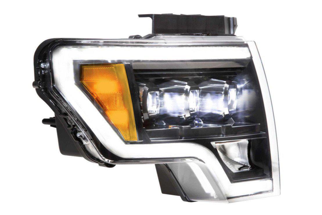 2009-2014 Ford F150 XB LED Black Headlights (LF506-ASM)-Headlights-Morimoto-Dirty Diesel Customs