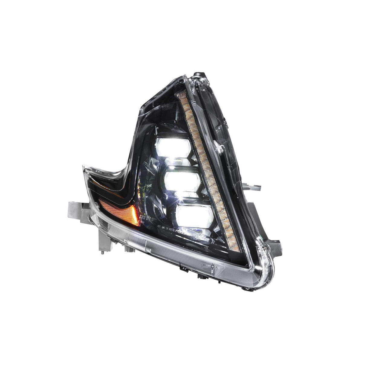 2009-2020 Nissan 370Z XB LED LHD Black Headlights (LF474-ASM)-Headlights-Morimoto-Dirty Diesel Customs