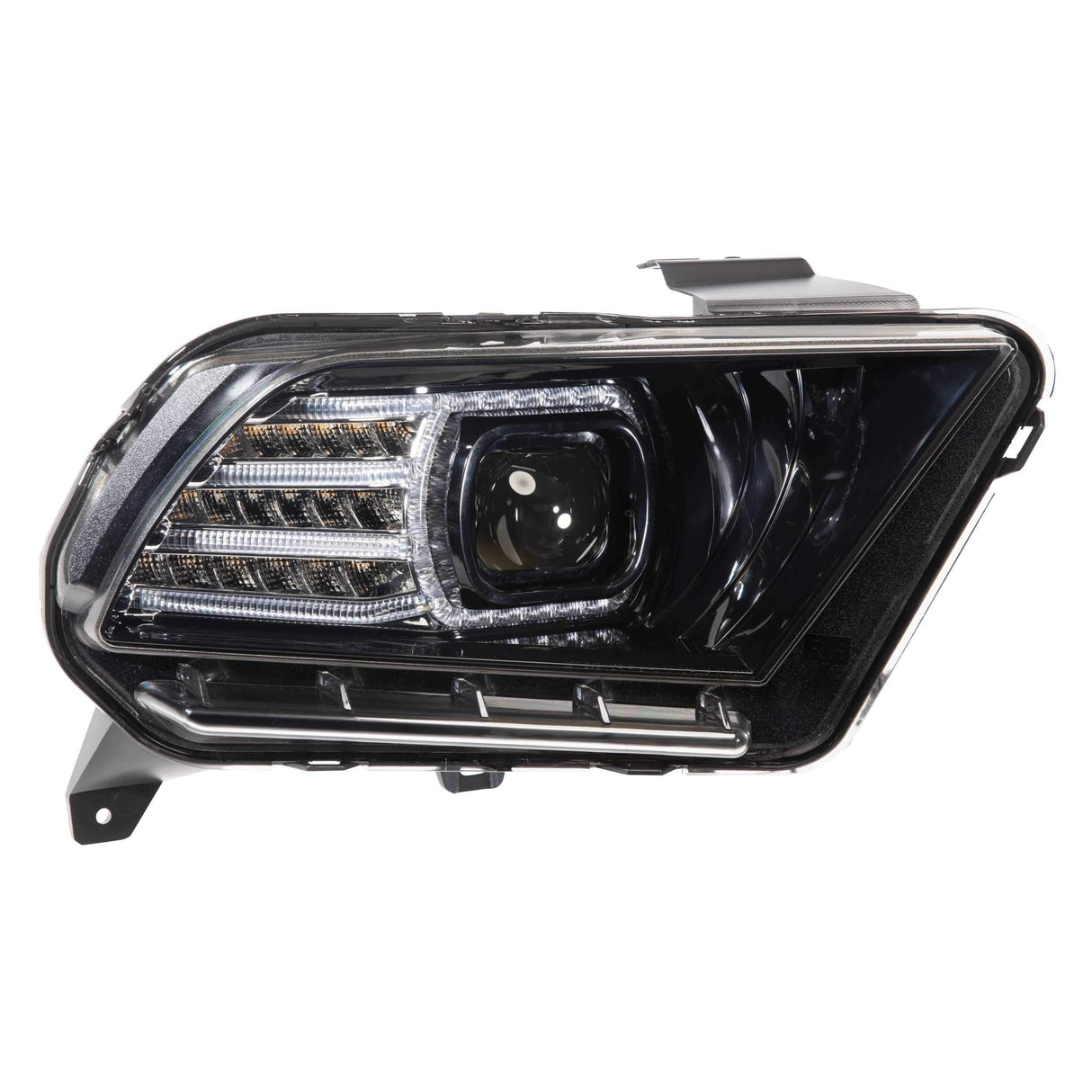 2010-2014 Ford Mustang XB LED Black Headlights (LF440)-Headlights-Morimoto-Dirty Diesel Customs
