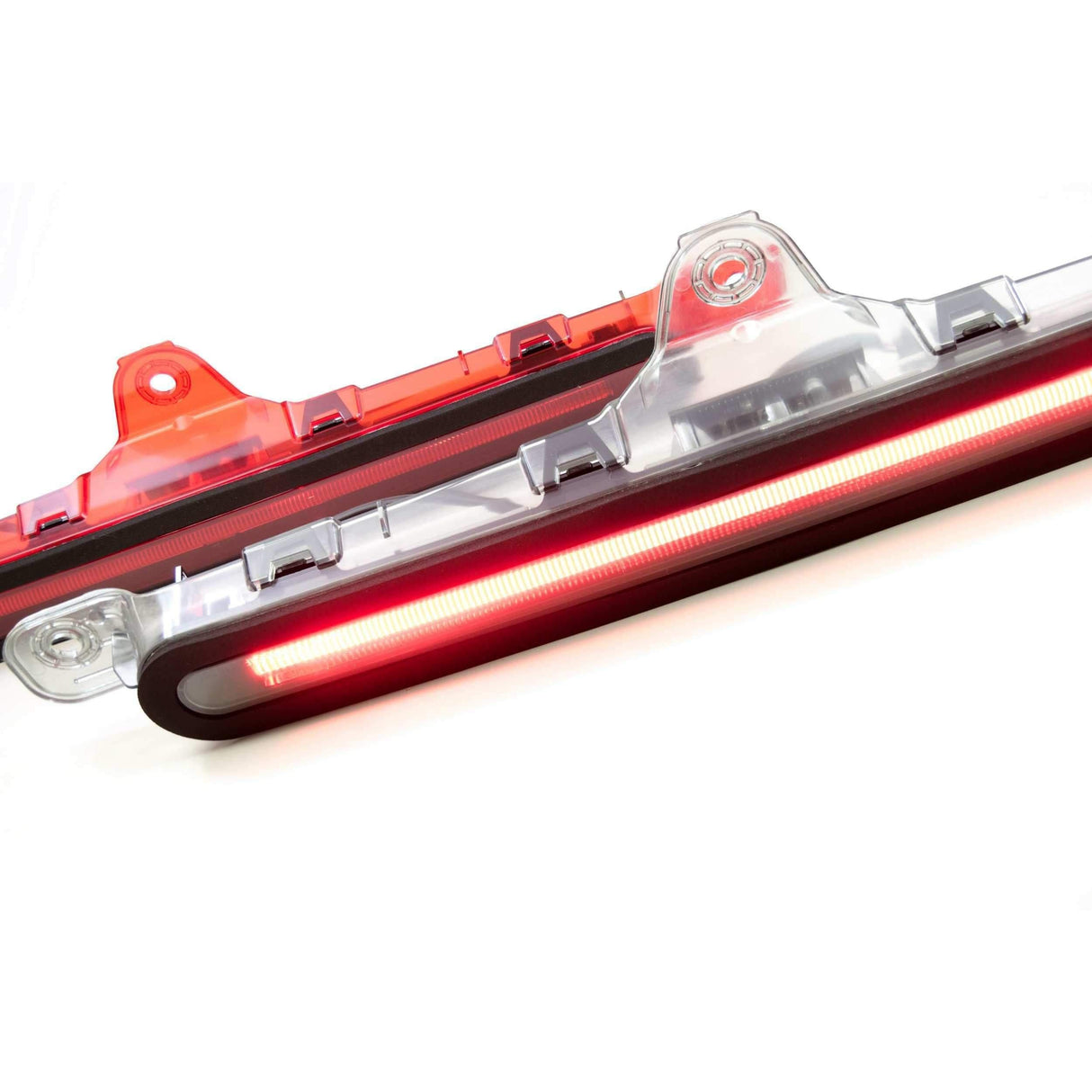 2010-2014 Ford Mustang XB LED Smoked Third Brake Light (LF433)-Third Brake Lights-Morimoto-Dirty Diesel Customs