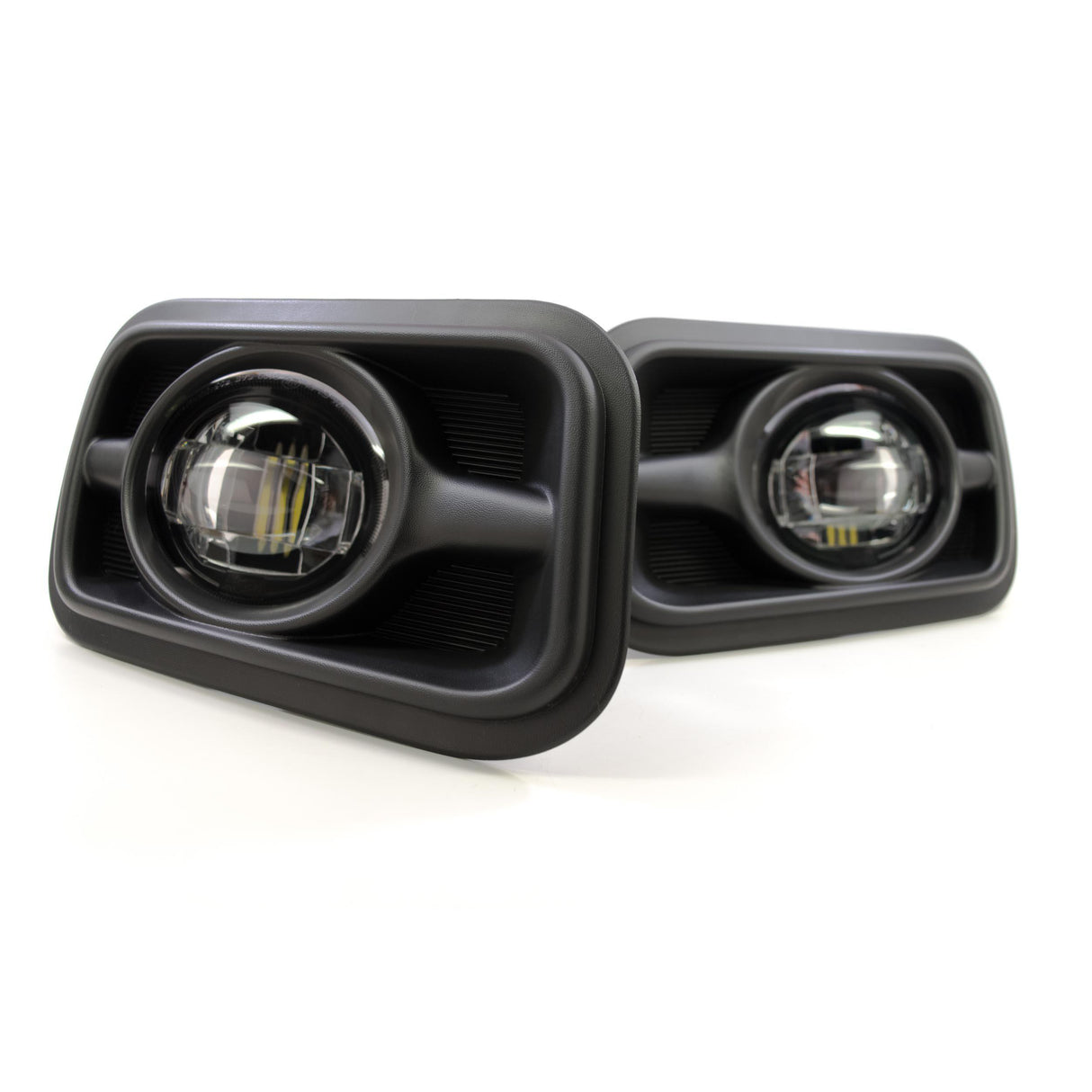 2010-2017 Cummins XB LED Black Fog Lights (LF290)-Fog Lights-Morimoto-Dirty Diesel Customs