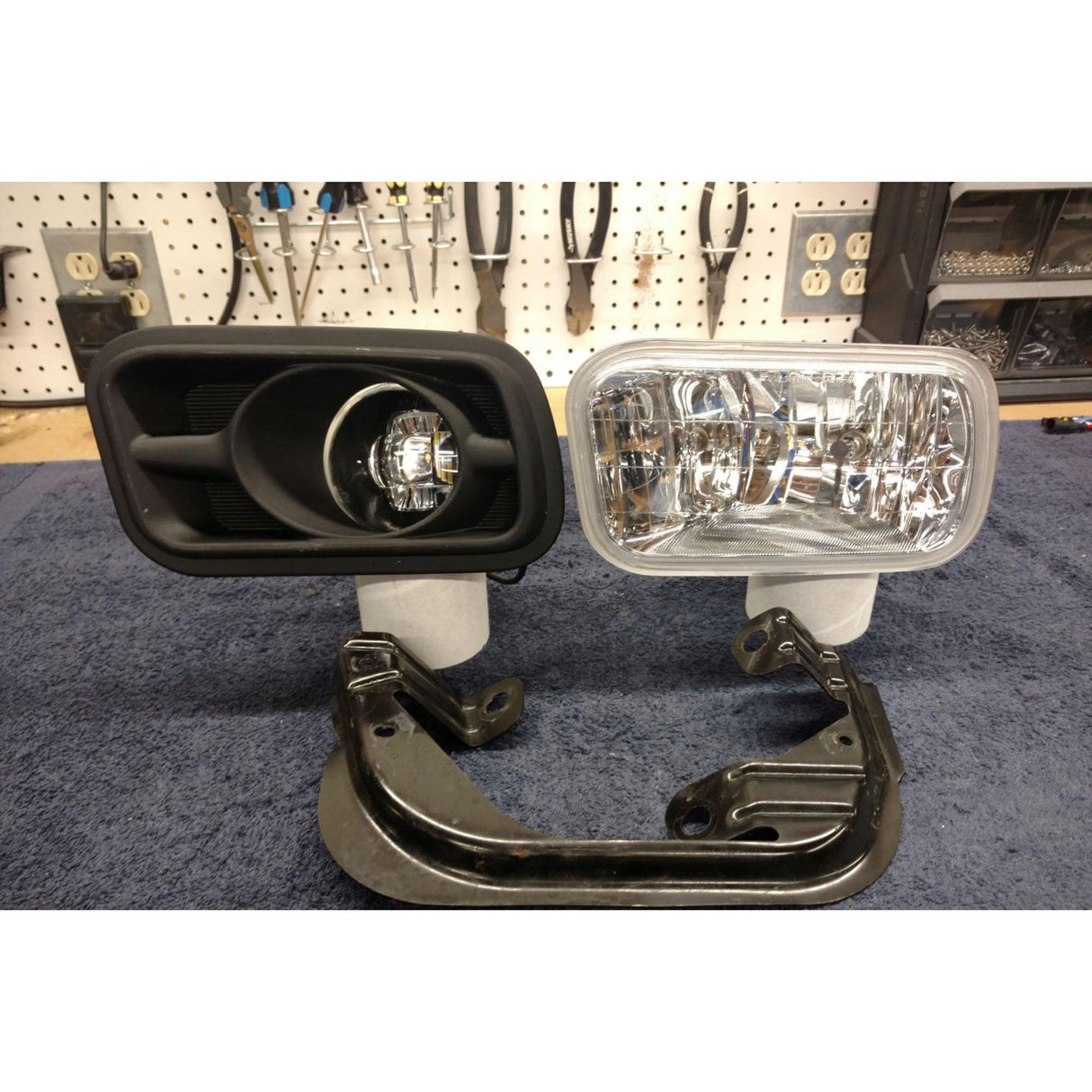 2010-2017 Cummins XB LED Black Fog Lights (LF290)-Fog Lights-Morimoto-Dirty Diesel Customs