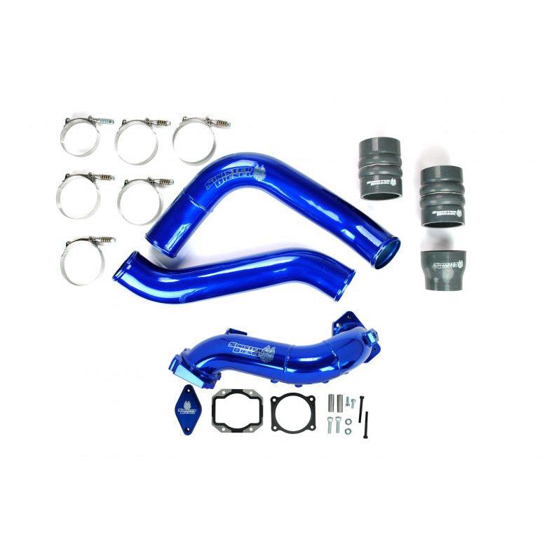 2011-2016 Duramax Intake Bridge & Hotside Charge Pipe (SD-INTRPIPE-LML-HOT-IE)-Intake Kit-Sinister-Dirty Diesel Customs