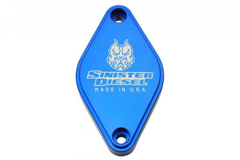 2011-2016 Duramax Intake Resonator Cover Plate (SDG-RSNTRD-LML)-Resonator Delete-Sinister-SD-RSNTRD-LML-Dirty Diesel Customs
