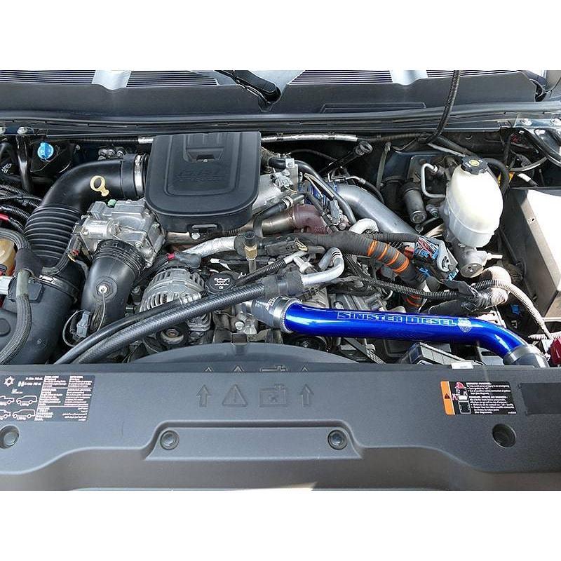 2011-2016 Duramax Radiator Pipe Kit (SD-RADTUBE-DMAX-11)-Radiator Pipe-Sinister-Dirty Diesel Customs