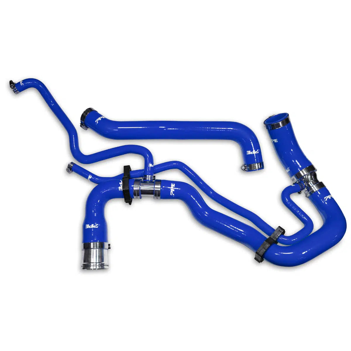 2011-2016 Duramax Silicone Upper & Lower Coolant Hose Kit (11902xxxx)-Coolant Hose Kit-PPE-Dirty Diesel Customs