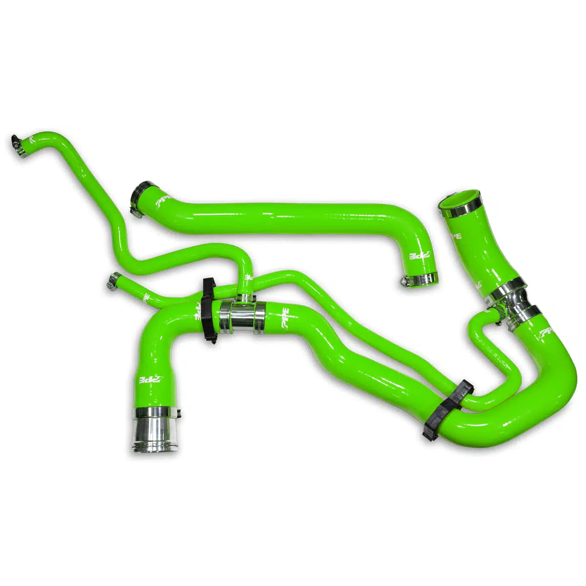 2011-2016 Duramax Silicone Upper & Lower Coolant Hose Kit (11902xxxx)-Coolant Hose Kit-PPE-Dirty Diesel Customs