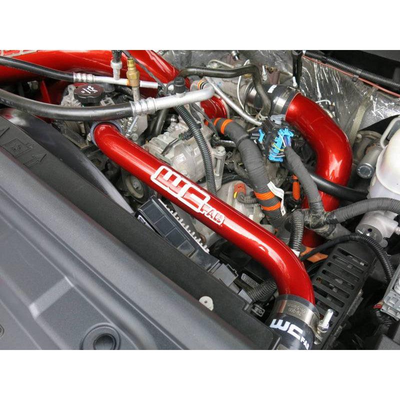 2011-2016 Duramax Upper Coolant Pipe (WCF100696)-Coolant Pipes-Wehrli Custom Fabrication-Dirty Diesel Customs