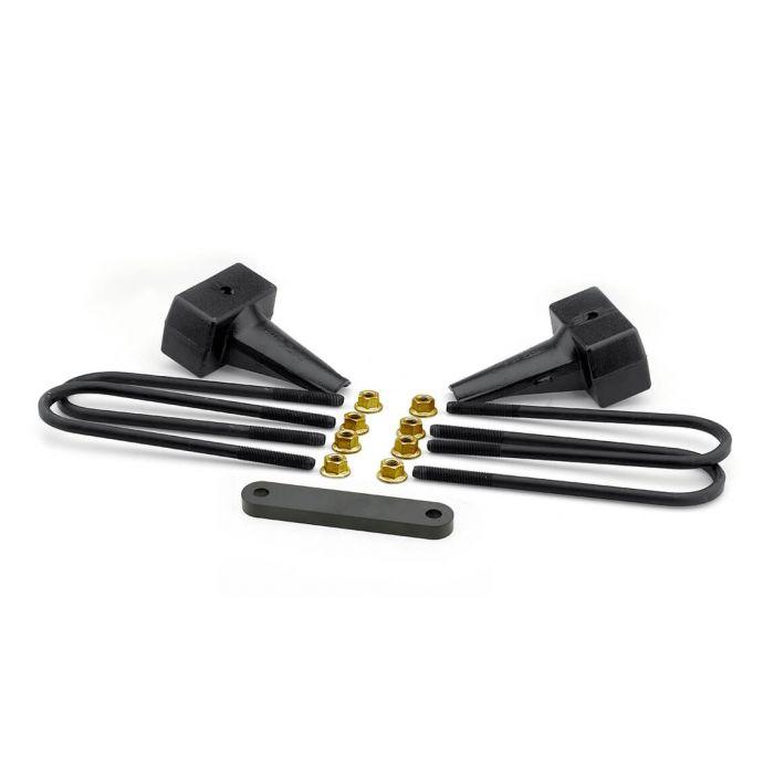 2011-2016 Powerstroke 4" Rear Block Kit w/ 2-Piece Driveshaft (66-2014)-Lift Blocks-ReadyLift-Dirty Diesel Customs