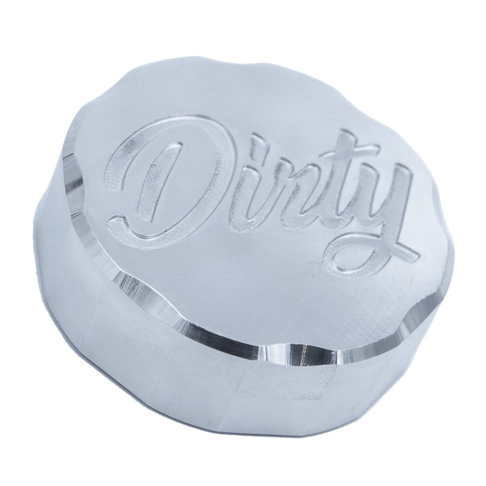 2011-2016 Powerstroke Brake Reservoir Improved Aesthetics Cap (067-ENG-0434)-Engine Caps-Dirty Diesel Customs-067-ENG-0434-RAW-Dirty Diesel Customs