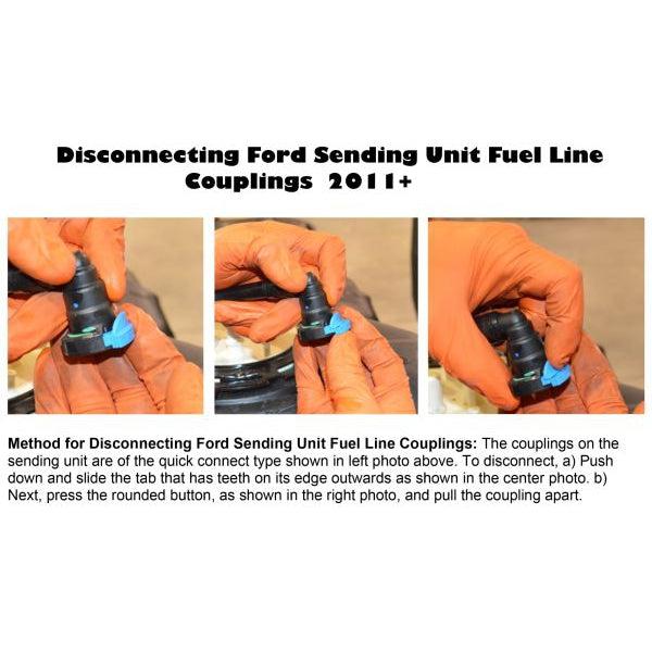 2011-2016 Powerstroke Crew Cab Short Box Fuel Tank (7021211)-Fuel Tank-Titan Tanks-Dirty Diesel Customs