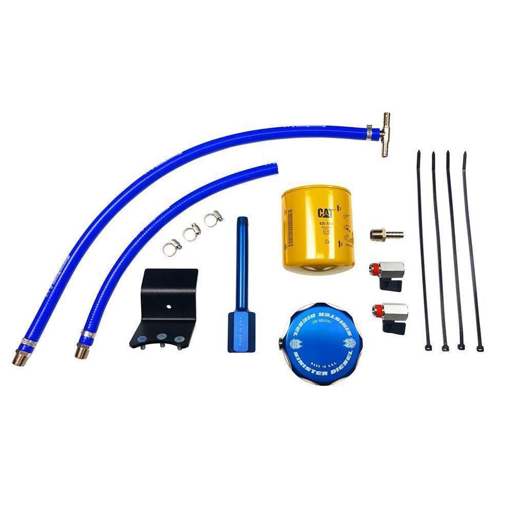 2011-2016 Powerstroke Engine Mounted Coolant Filtration System (SD-CF-6.7P-11)-Coolant Filtration System-Sinister-Dirty Diesel Customs
