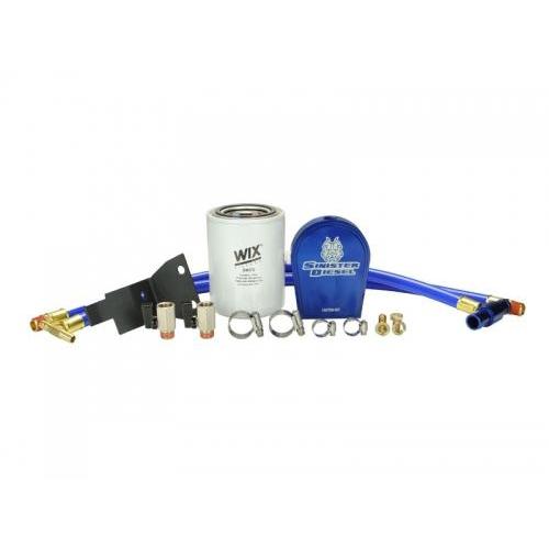 2013-2018 Cummins Coolant Filtration Kit (SD-6.7CCF13-01-20)-Coolant Filtration System-Sinister-Dirty Diesel Customs