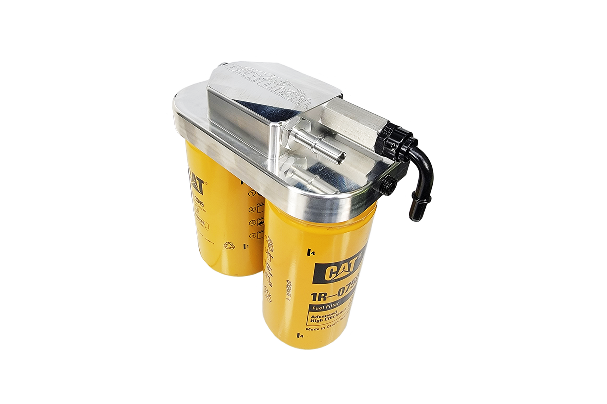 2013-2018 Cummins G&R Diesel Cat Fuel Filter Conversion Kit (GRD67CM3019)-Fuel Filter Conversion Kit-G&R Diesel-Dirty Diesel Customs