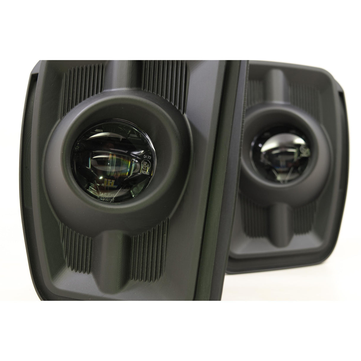 2013-2018 EcoDiesel XB LED Black Fog Lights (LF291)-Fog Lights-Morimoto-Dirty Diesel Customs