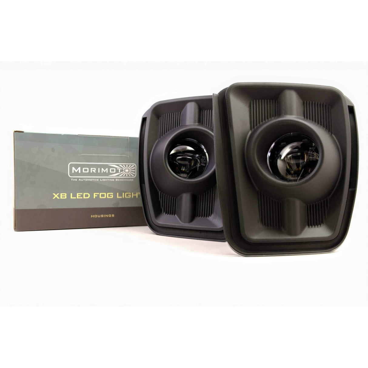 2013-2018 EcoDiesel XB LED Black Fog Lights (LF291)-Fog Lights-Morimoto-Dirty Diesel Customs