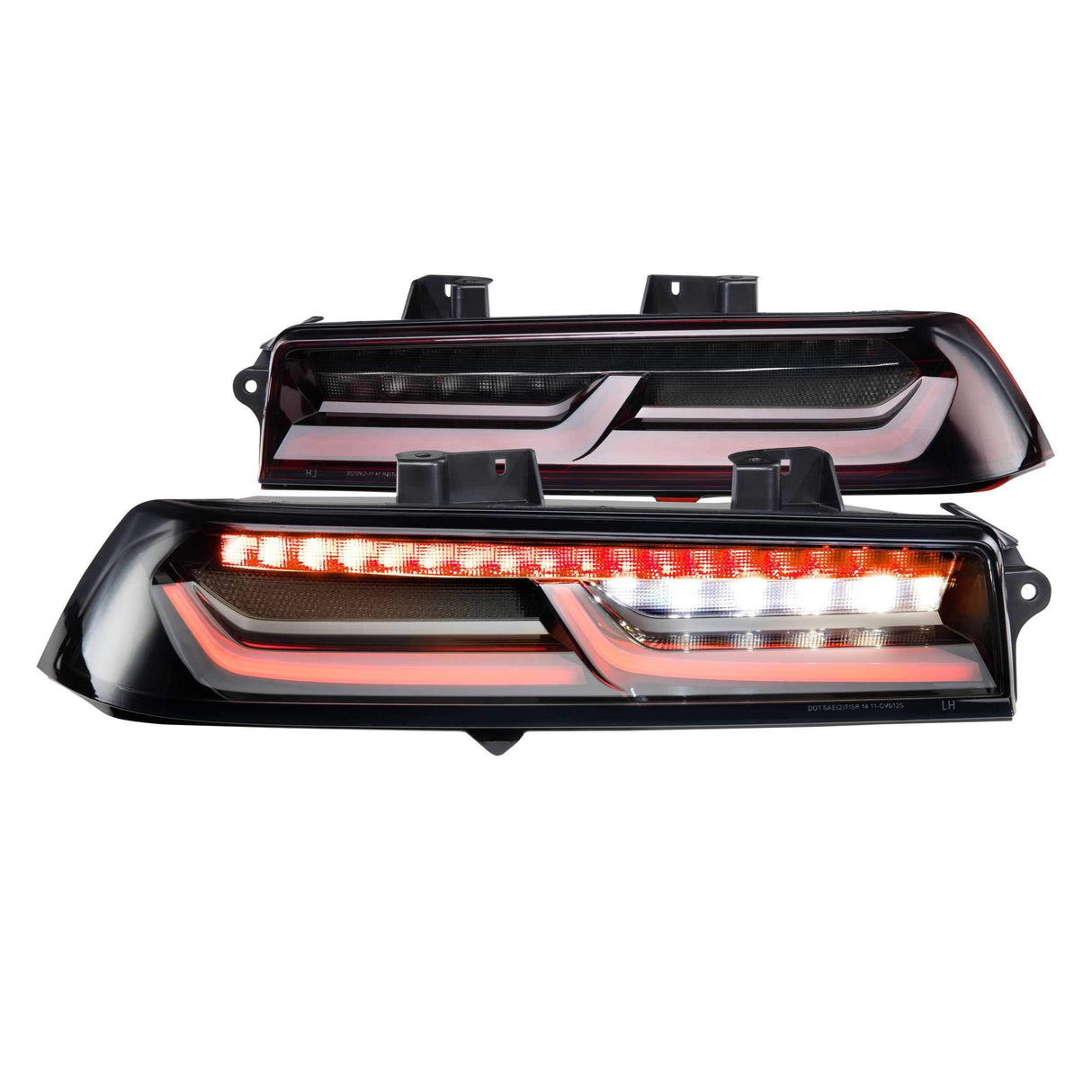 2014-2015 Chevrolet Camaro XB LED Smoked Tail Lights (LF406)-Tail Lights-Morimoto-Dirty Diesel Customs