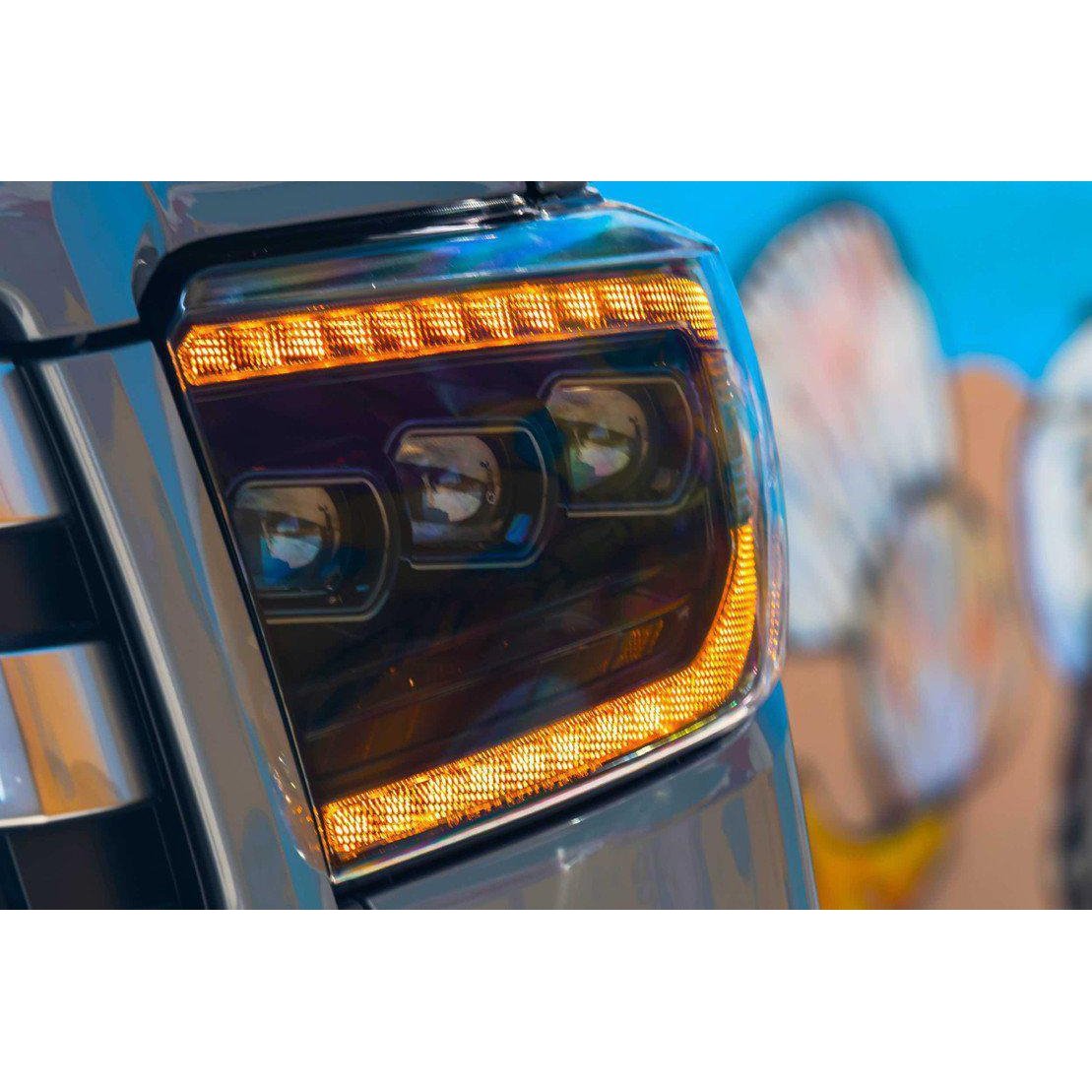 2014-2020 Toyota Tundra XB Amber LED Headlights (LF532.2-A-ASM)-Headlights-Morimoto-Dirty Diesel Customs