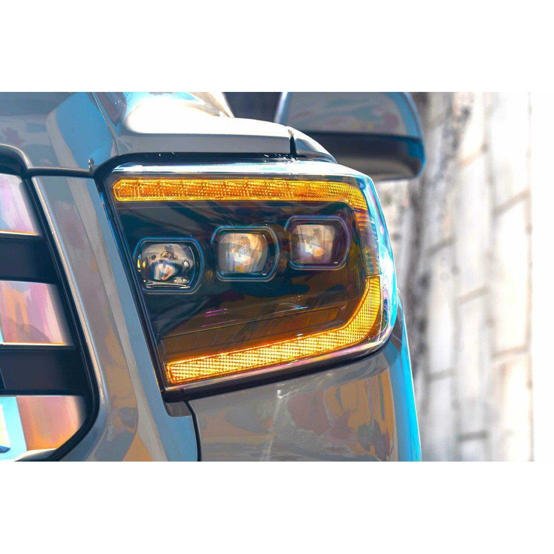 2014-2020 Toyota Tundra XB Amber LED Headlights (LF532.2-A-ASM)-Headlights-Morimoto-Dirty Diesel Customs