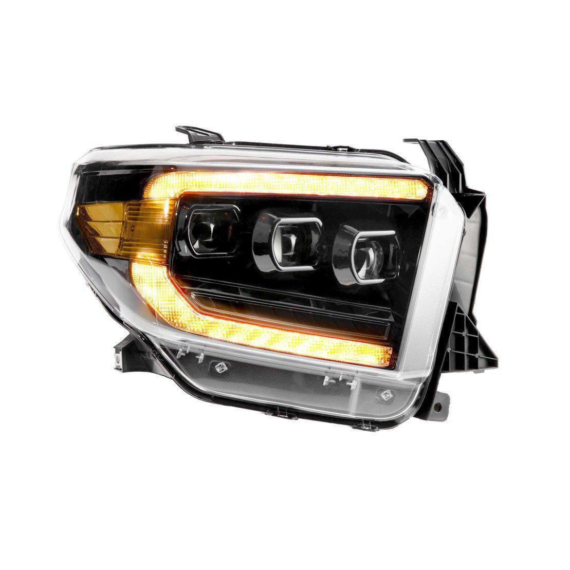 2014-2020 Toyota Tundra XB Amber LED Headlights (LF532.2-A-ASM)-Headlights-Morimoto-Dirty Diesel Customs