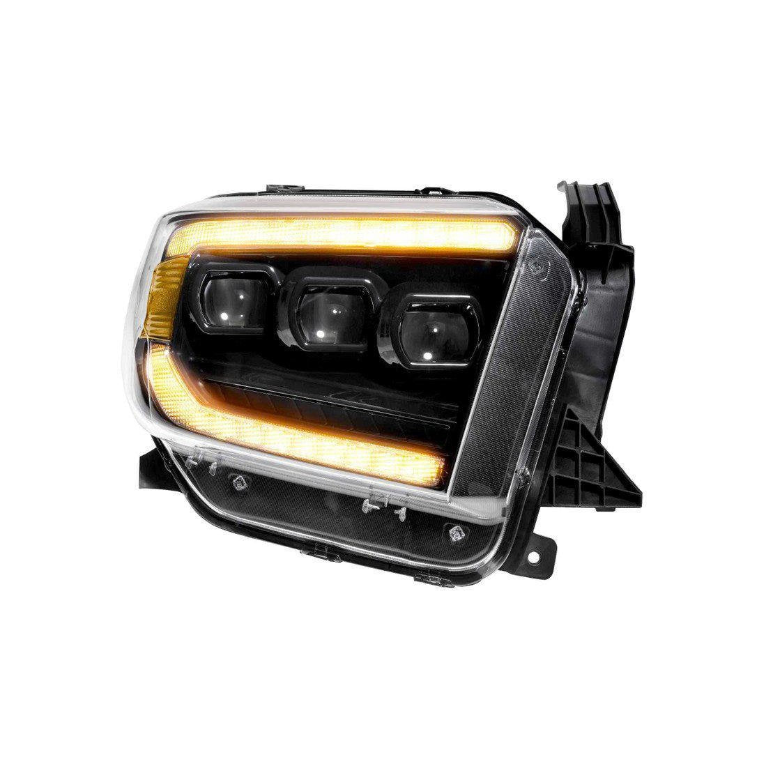 2014-2020 Toyota Tundra XB Amber LED Headlights (LF532.2-A-ASM)-Headlights-Morimoto-Dirty Diesel Customs