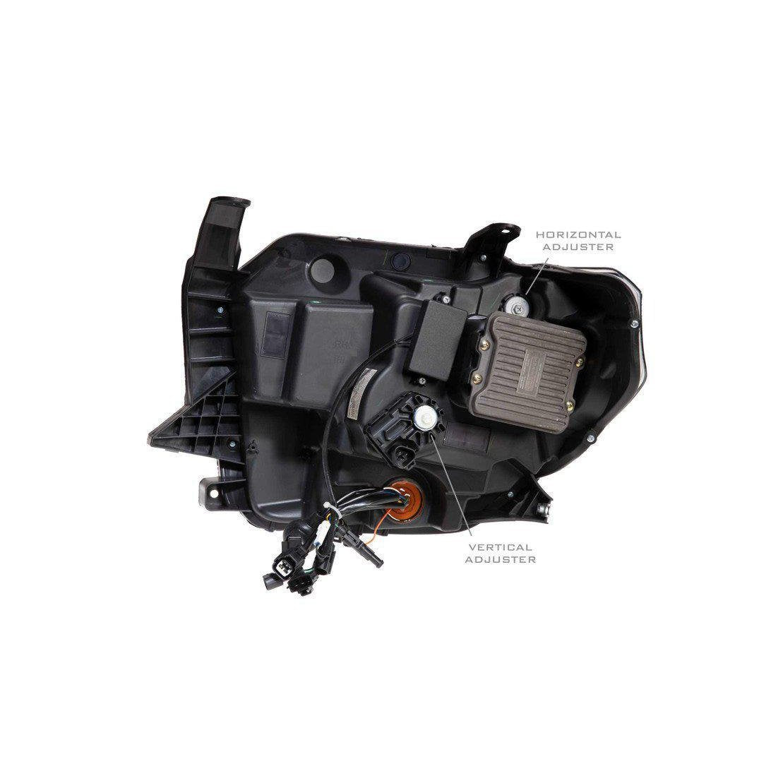 2014-2020 Toyota Tundra XB Amber LED Headlights (LF532.2-A-ASM)-Headlights-Morimoto-Dirty Diesel Customs