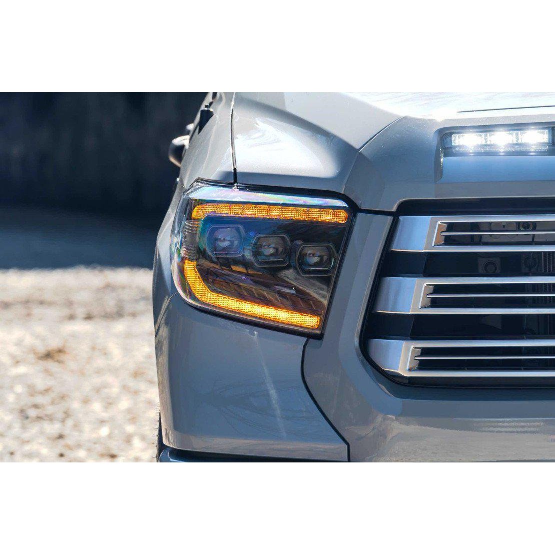 2014-2020 Toyota Tundra XB Amber LED Headlights (LF532.2-A-ASM)-Headlights-Morimoto-Dirty Diesel Customs