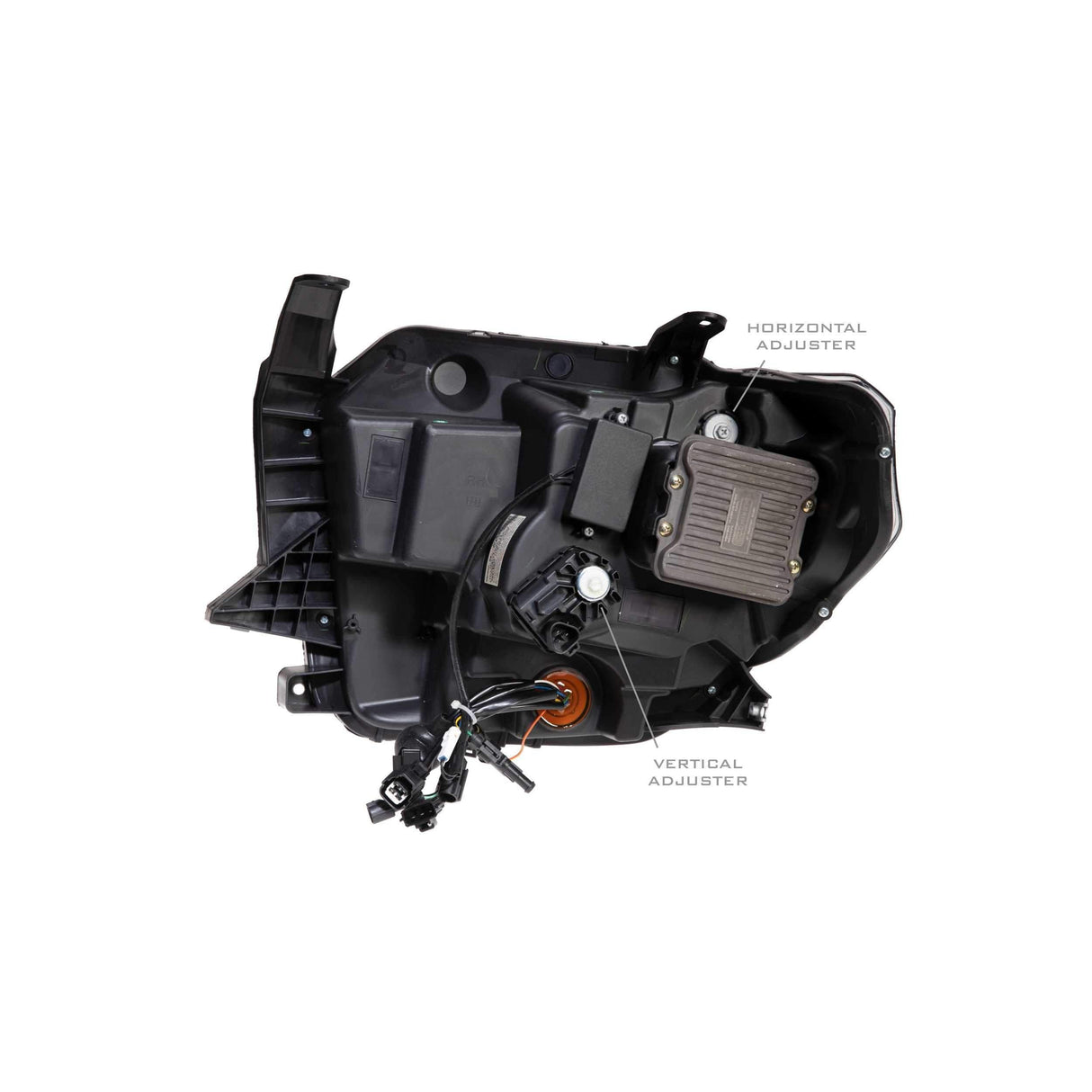 2014-2020 Toyota Tundra XB Black LED Headlights (LF532)-Headlights-Morimoto-Dirty Diesel Customs