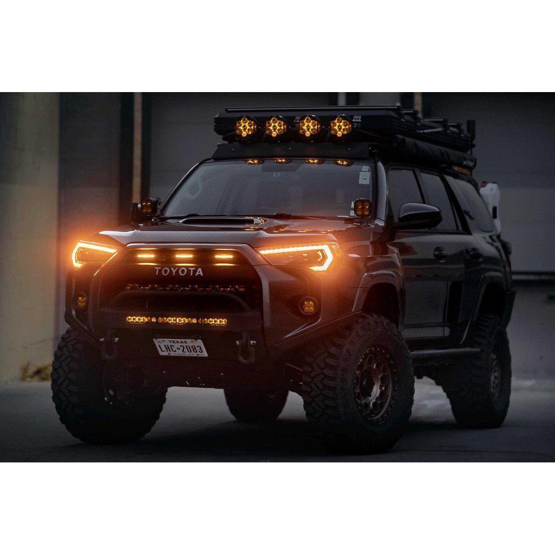 2014-2021 Toyota 4Runner XB LED Amber Headlights (LF531.2-A-ASM)-Headlights-Morimoto-Dirty Diesel Customs
