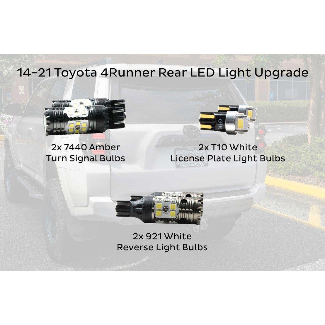 2014-2021 Toyota 4Runner XB LED Amber Headlights (LF531.2-A-ASM)-Headlights-Morimoto-Dirty Diesel Customs