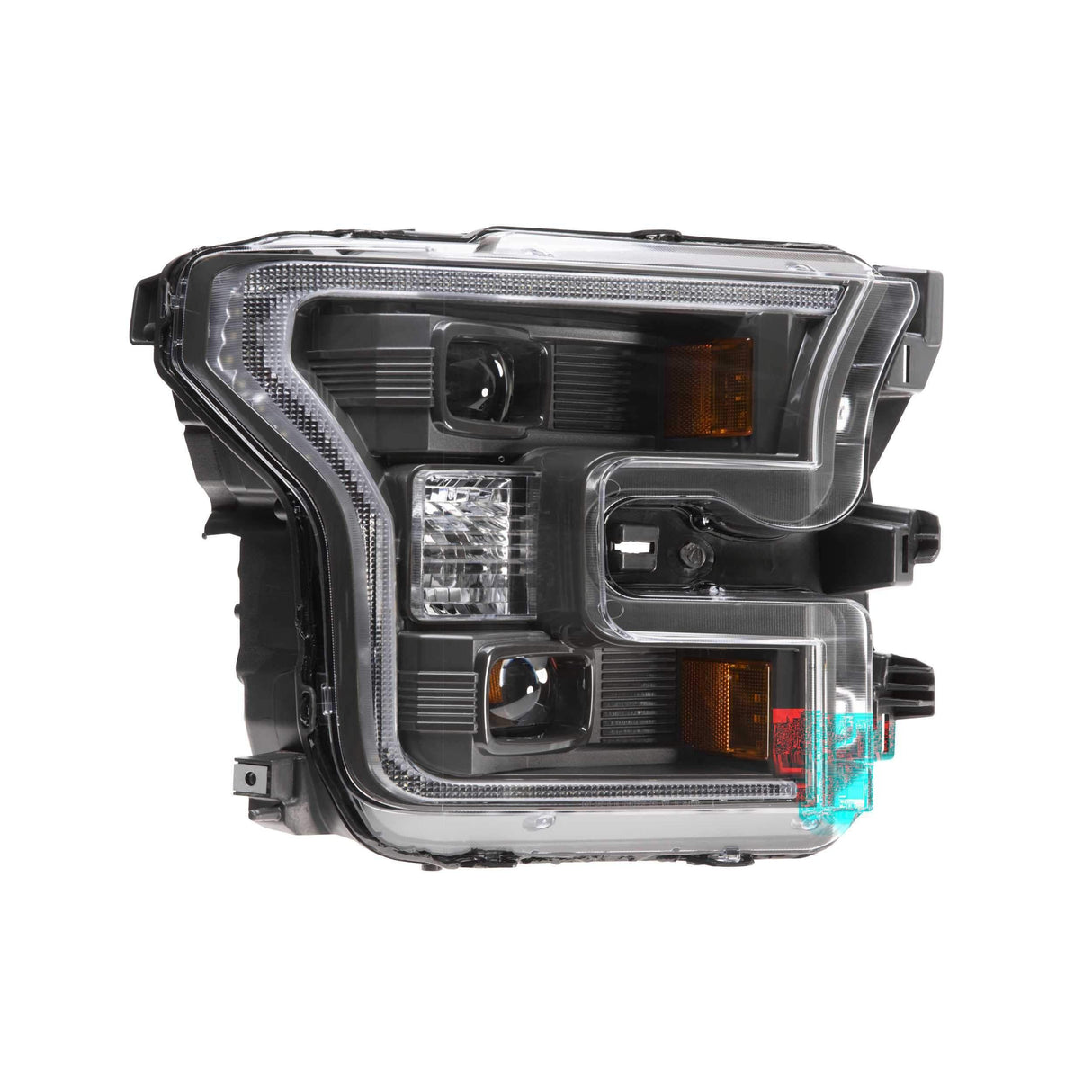 2015-2017 F150 XB Hybrid LED Smoked Headlights (LF550)-Headlights-Morimoto-Dirty Diesel Customs